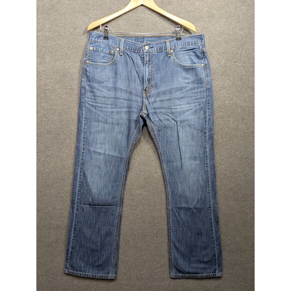 Levis 527 Bootcut Jeans Mens 38x32 Denim Pants Modern Staple Basic Modern - Picture 2 of 13
